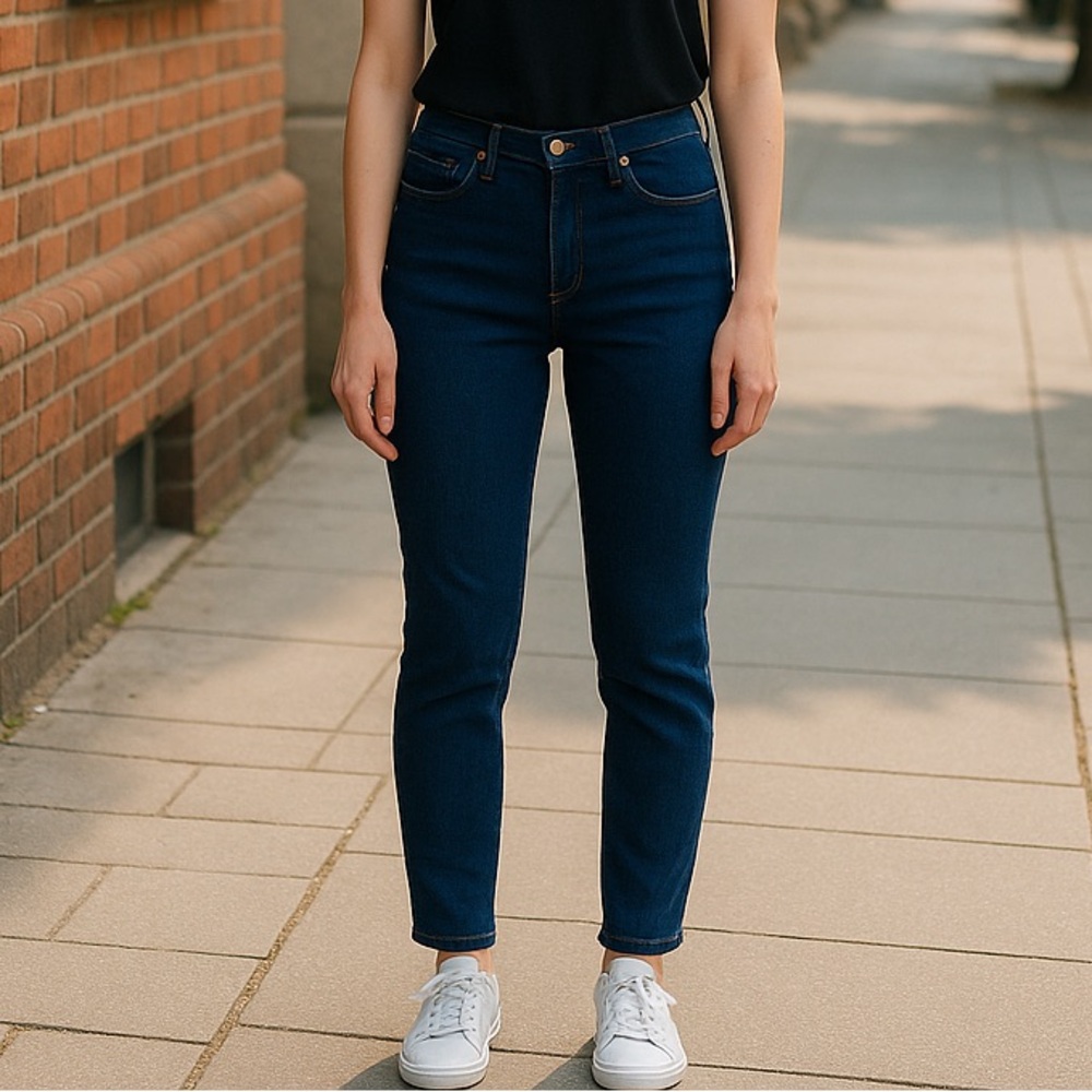 7 For All Mankind High Waist Ankle Skinny Jeans – Women’s Size 26